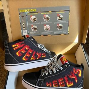 heelys with flames